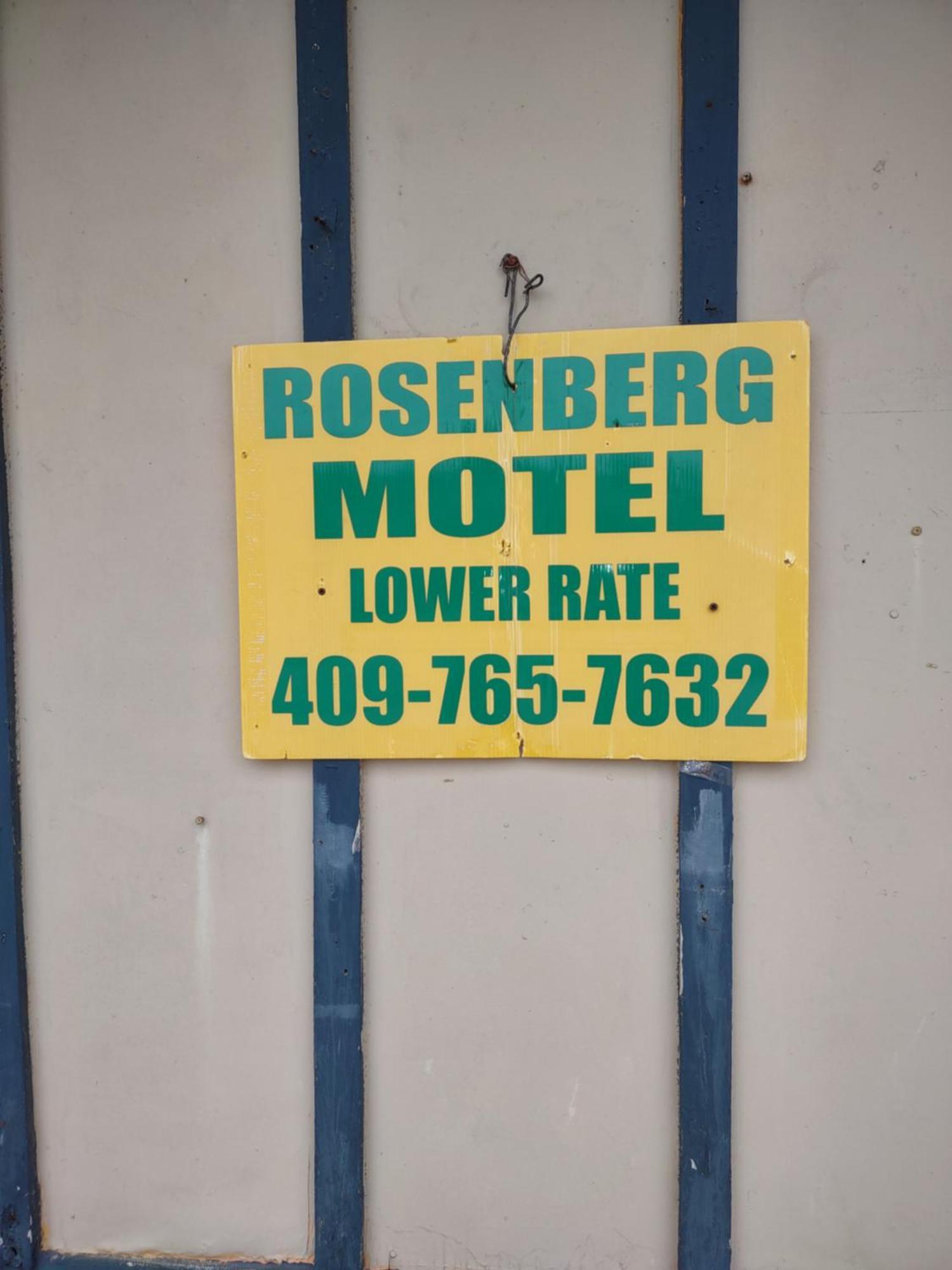 Rosenberg Motel Galveston Exteriör bild